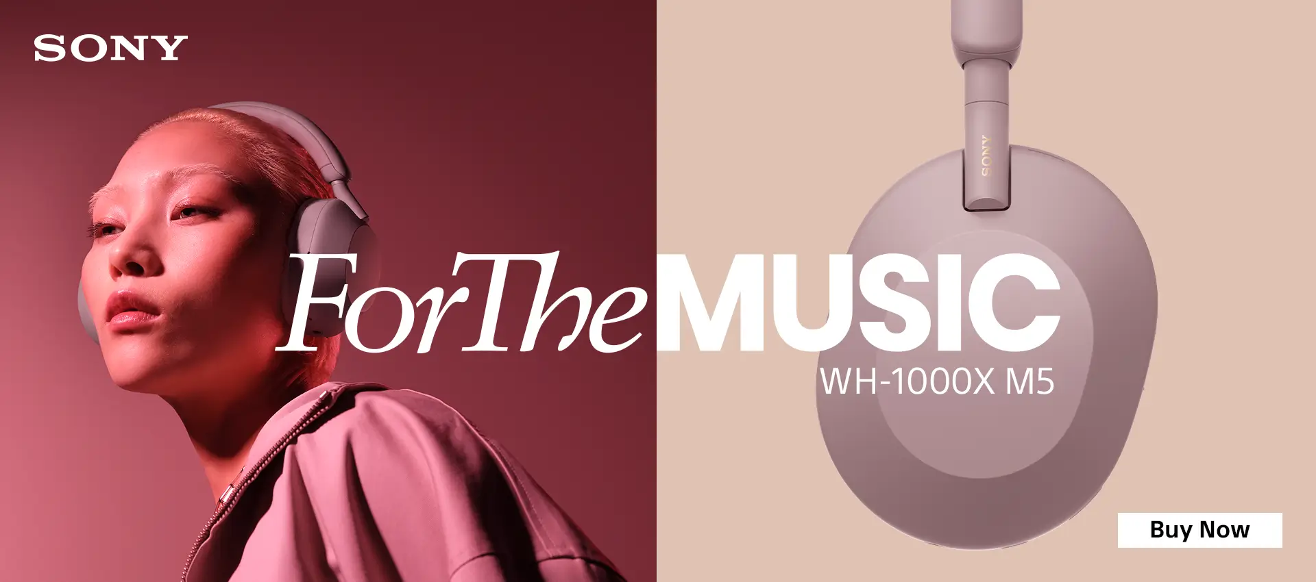 WH1000XM5 Smoky Pink 